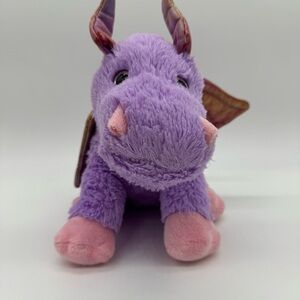 Adorable Purple and Pink Dragon Plush Toy